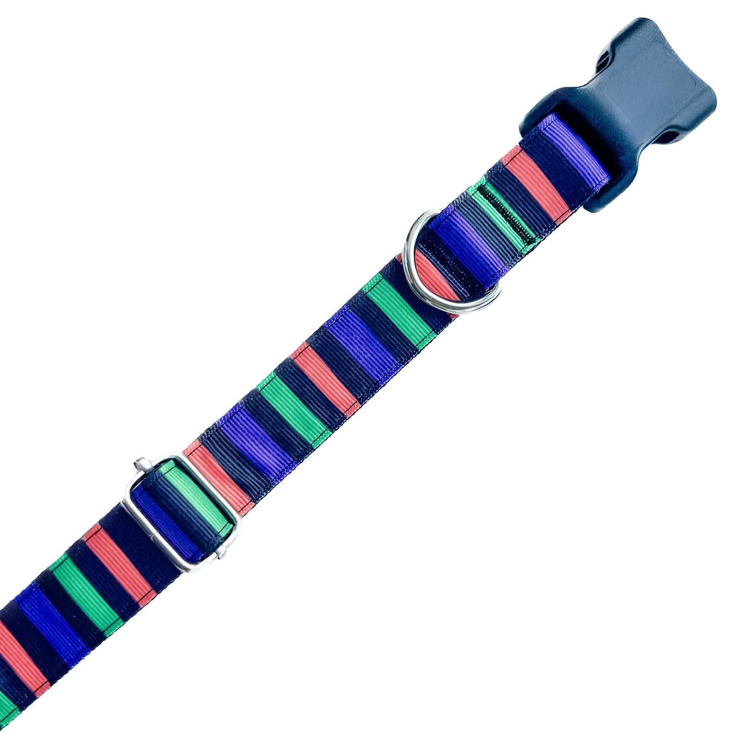 Halloween Stripes Dog Collar