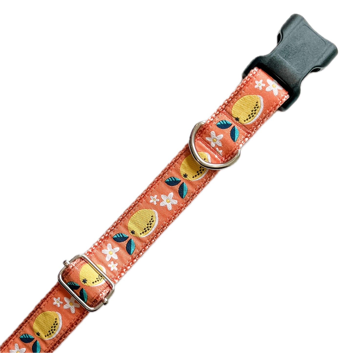Lemon Blossom Citrus Dog Collar