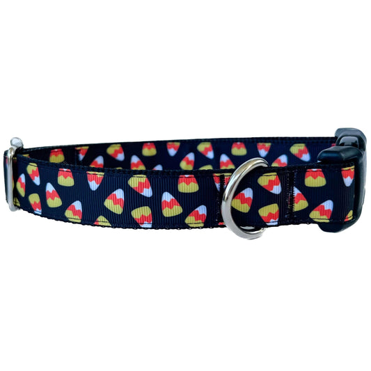 Halloween Candy Corn Dog Collar