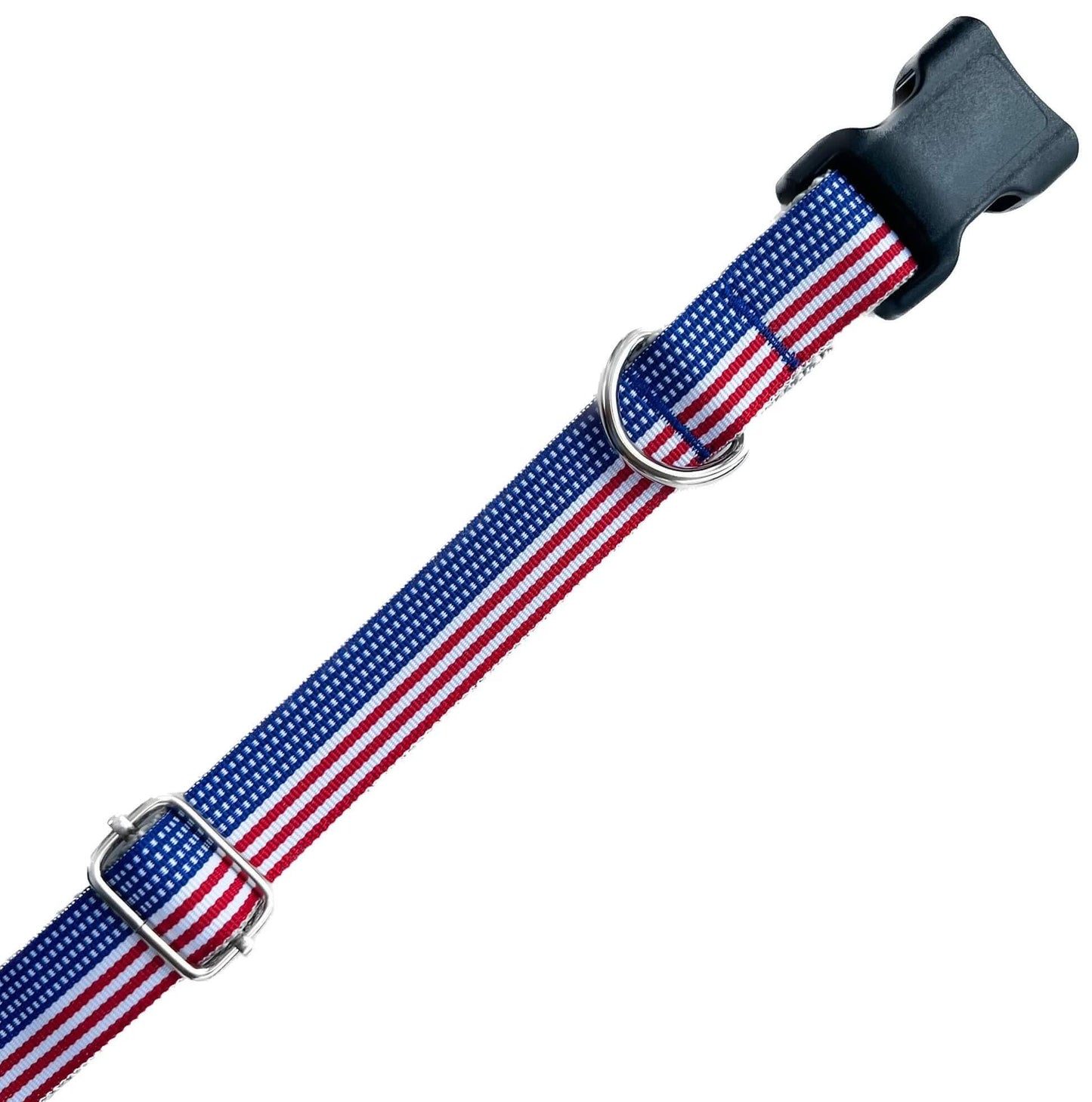 American Flag Patriotic Dog Collar