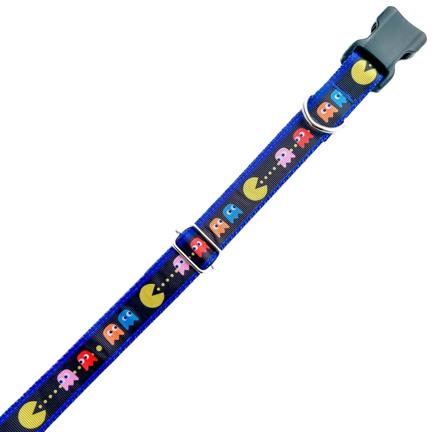 Pac-Man Inspired Everyday Dog Collar No Cherries