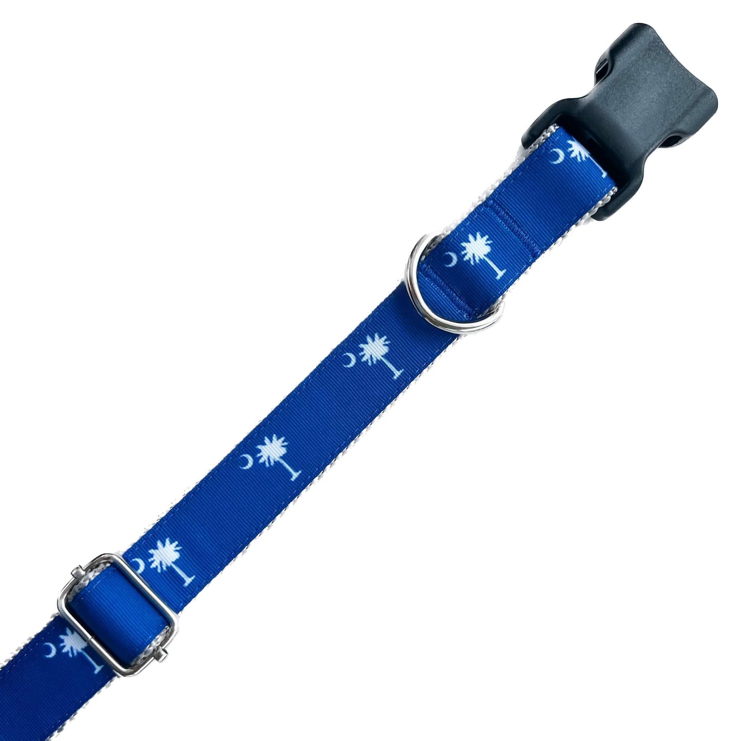 SC State Flag Palmetto Moon Dog Collar