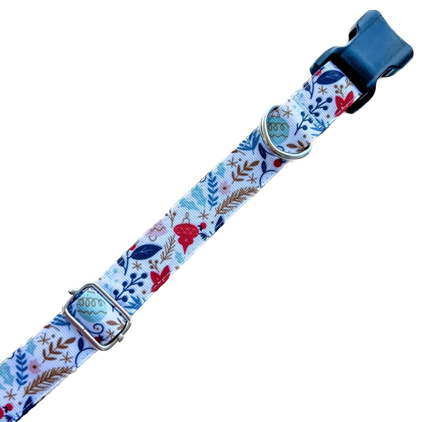 Holiday Greenery Dog Collar