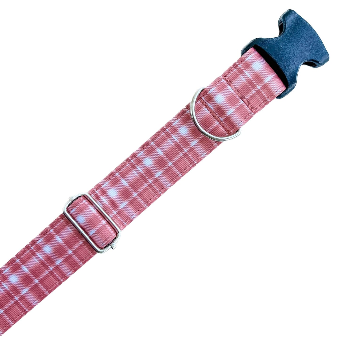 Cinnamon Plaid Dog Collar