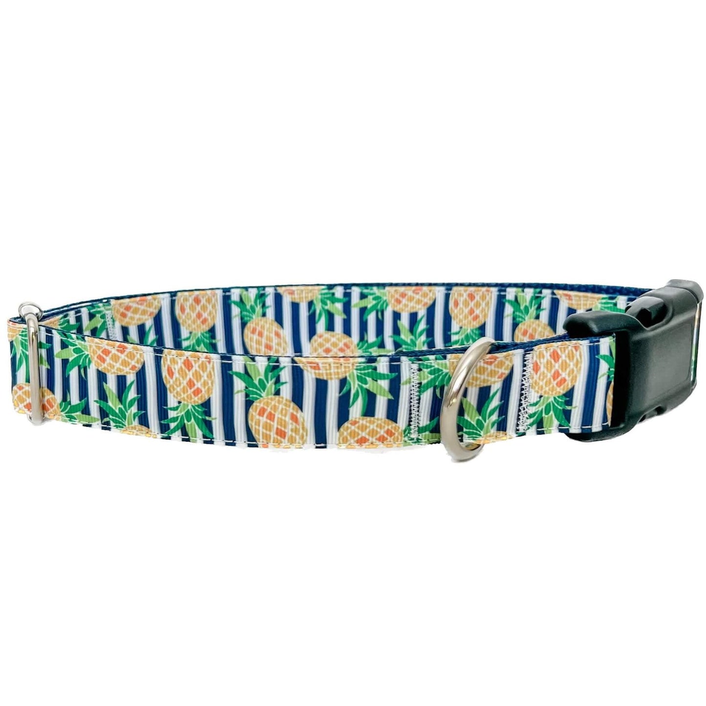 Pineapple Stripes Dog Collar