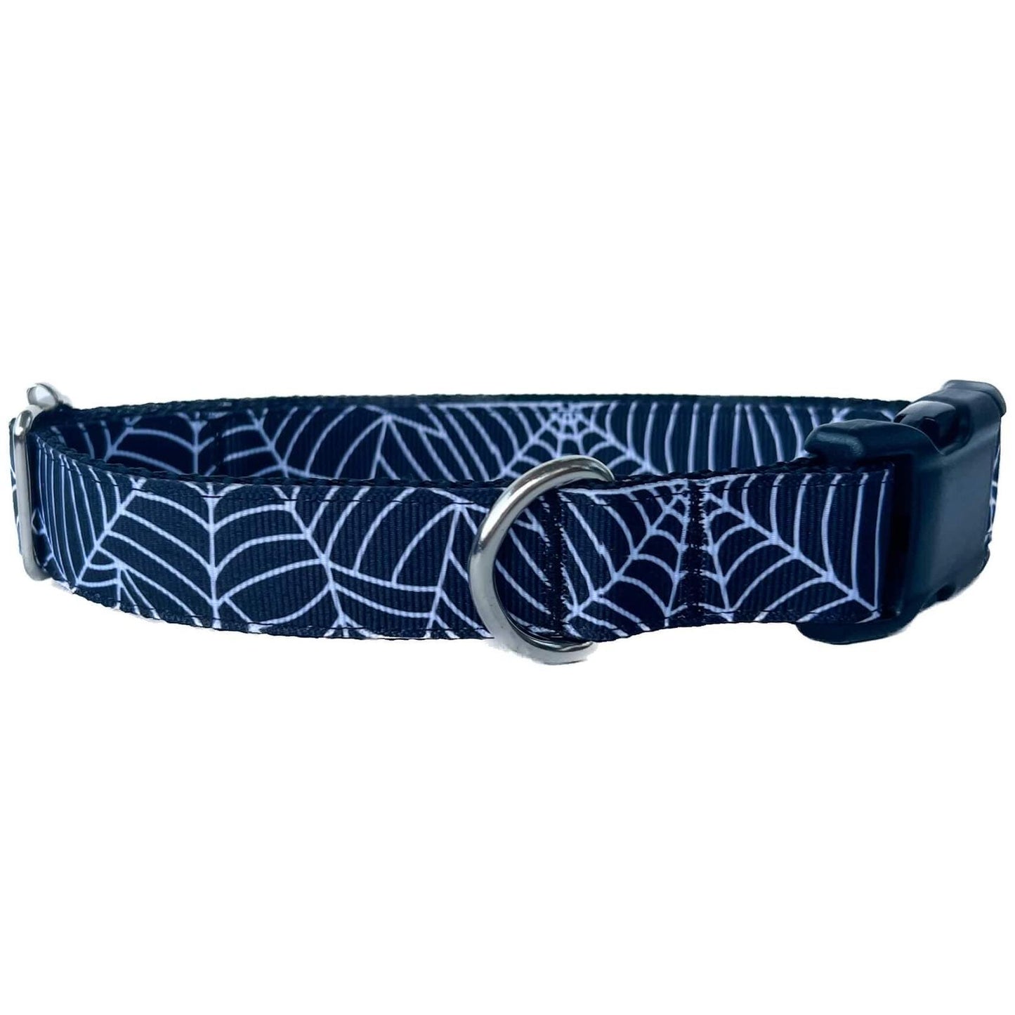 Halloween Spiderwebs Dog Collar