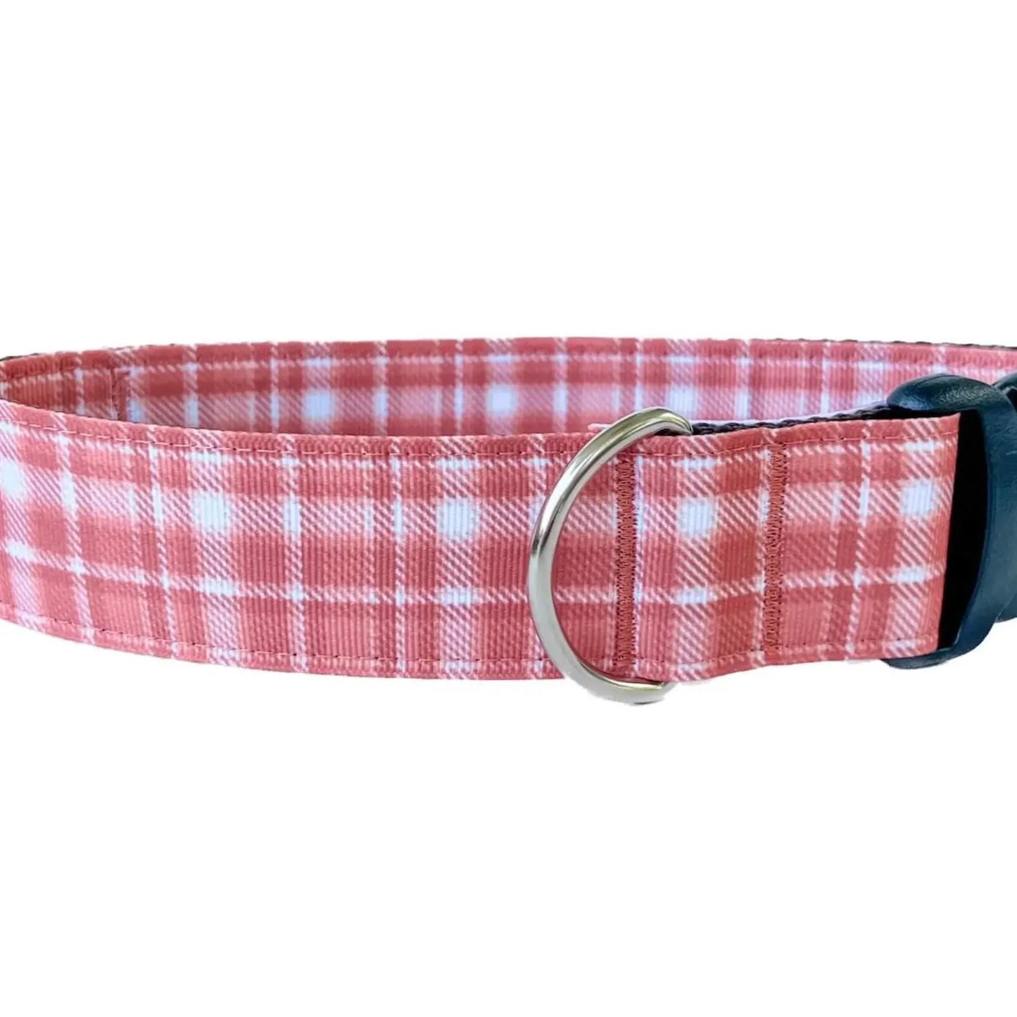 Cinnamon Plaid Dog Collar