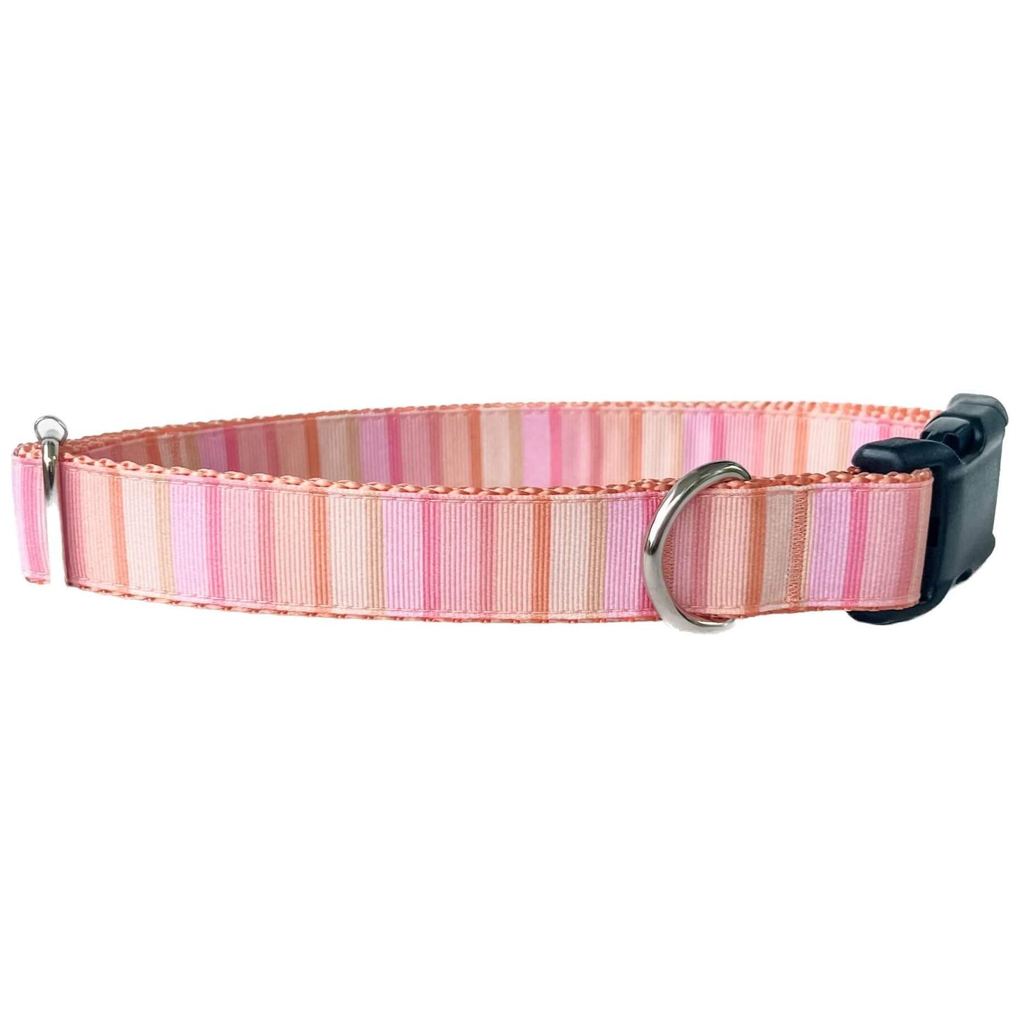 Summer Sherbet Stripe Dog Collar