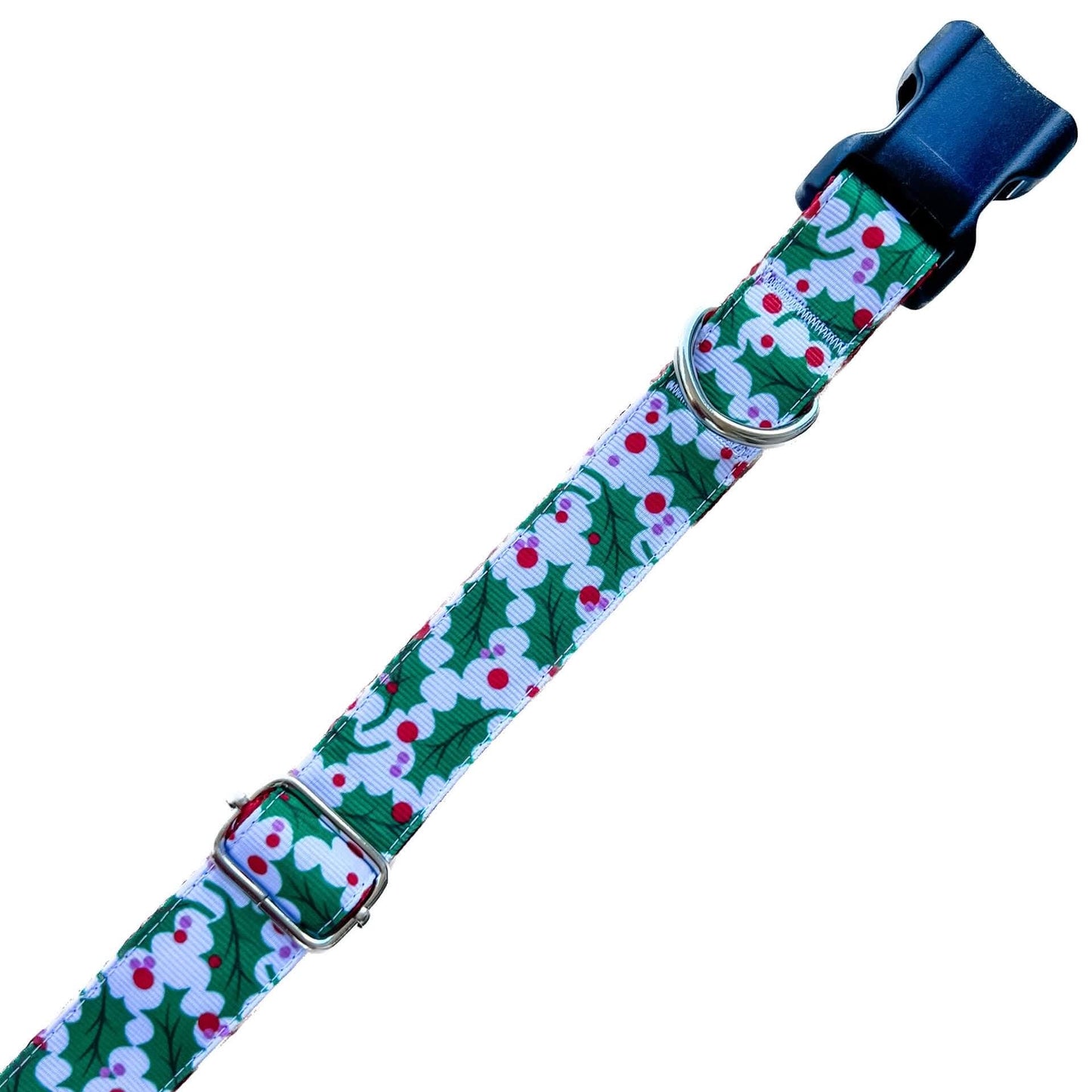 Holiday Holly Berry Dog Collar