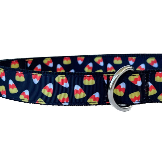 Halloween Candy Corn Dog Collar