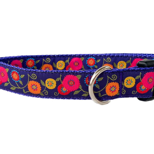 Suzani Floral Dog Collar