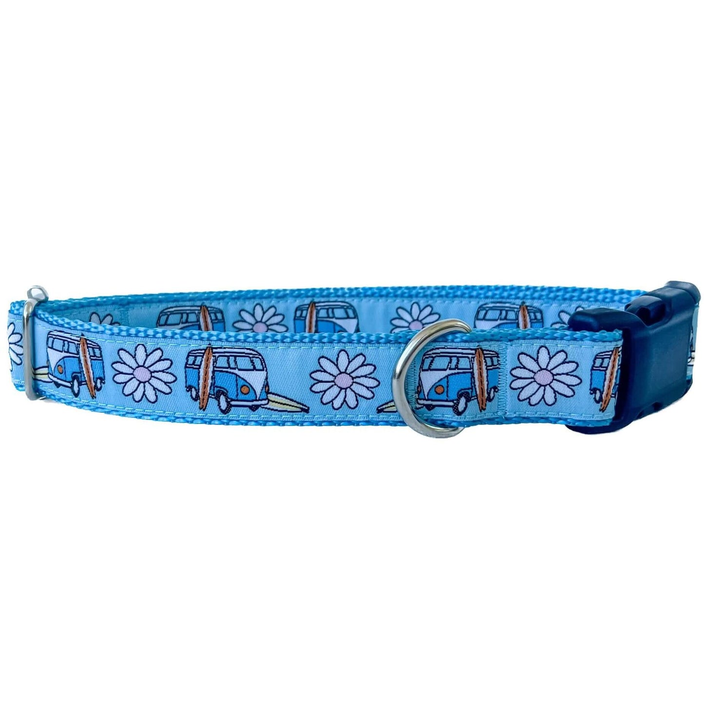 Surf's Up! VW Bus Inspired Dog Collar