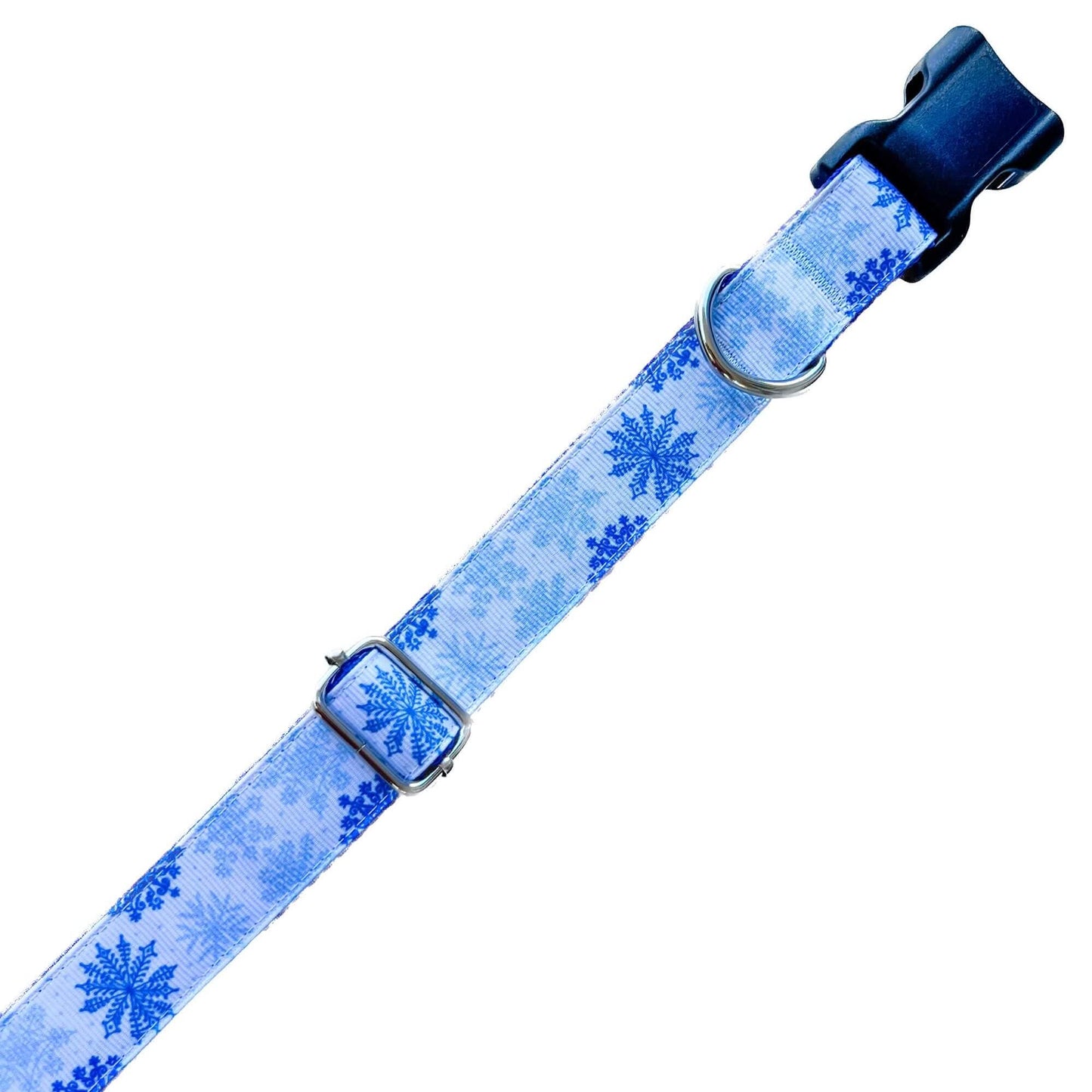 Holiday Snowflakes Dog Collar